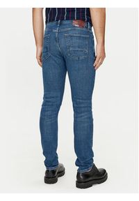 TOMMY HILFIGER - Tommy Hilfiger Jeansy Bleecker MW0MW35718 Niebieski Slim Fit. Kolor: niebieski