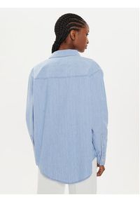 Calvin Klein Jeans Koszula jeansowa J20J224343 Niebieski Oversize. Kolor: niebieski. Materiał: bawełna #5