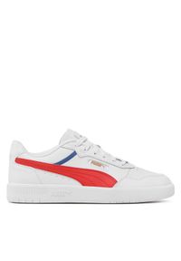 Puma Sneakersy Court Ultra 389368 03 Biały. Kolor: biały. Materiał: skóra