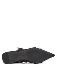Max Mara Półbuty Satinflat 2514521272600 Czarny. Kolor: czarny. Materiał: materiał #6