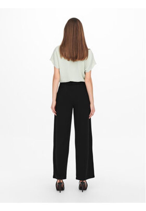 JDY Spodnie materiałowe Geggo 15208430 Czarny Wide Leg. Kolor: czarny. Materiał: syntetyk