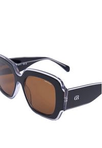 Gino Rossi - GINO ROSSI Okulary przeciwsłoneczne GR55244S Czarny. Kolor: czarny #3