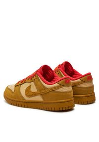 Nike Sneakersy Dunk Low FQ8897-252 Brązowy. Kolor: brązowy. Materiał: zamsz, skóra #5