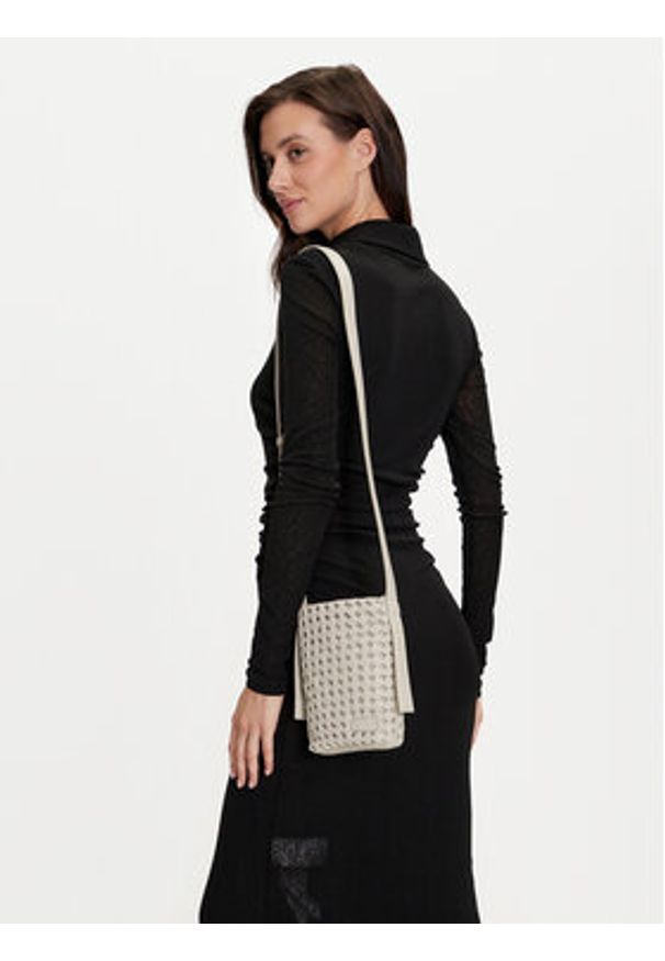 Calvin Klein Torebka Ck Braided Mini Bag K60K612172 Szary. Kolor: szary