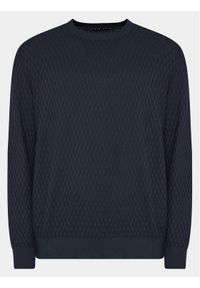 Sisley Sweter 1098S1033 Granatowy Regular Fit. Kolor: niebieski. Materiał: bawełna #1