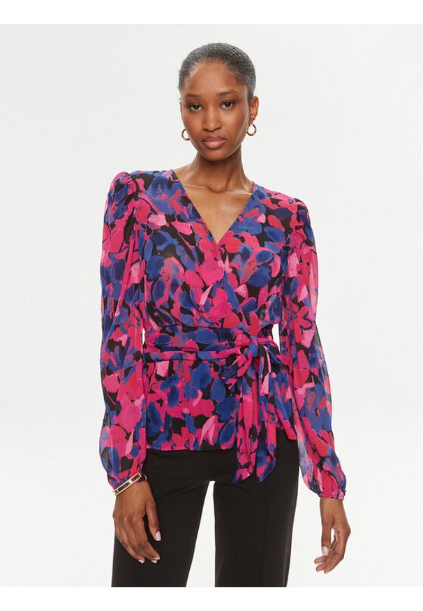 Morgan Bluzka 241-ODEON.F Różowy Regular Fit. Kolor: różowy. Materiał: syntetyk