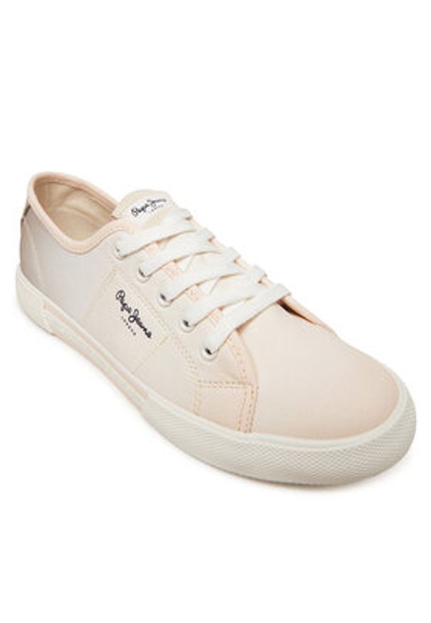 Pepe Jeans Tenisówki Brady Colors W PLS31600 Różowy. Kolor: różowy. Materiał: materiał