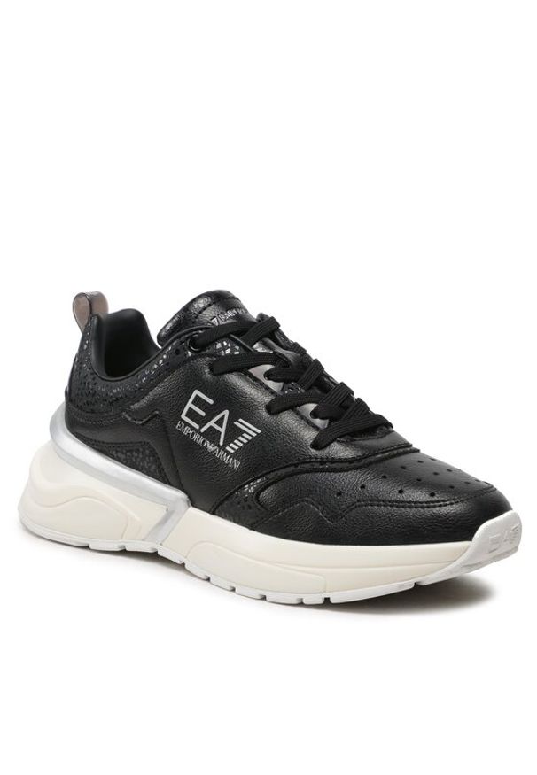 Sneakersy EA7 Emporio Armani. Kolor: czarny