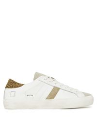 D.A.T.E. Sneakersy Hill Low W421-HL-CA Biały. Kolor: biały. Materiał: skóra
