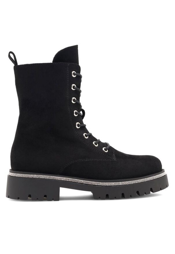 Jenny Fairy Trzewiki ENIDE WS6113-02 Czarny. Kolor: czarny. Materiał: materiał