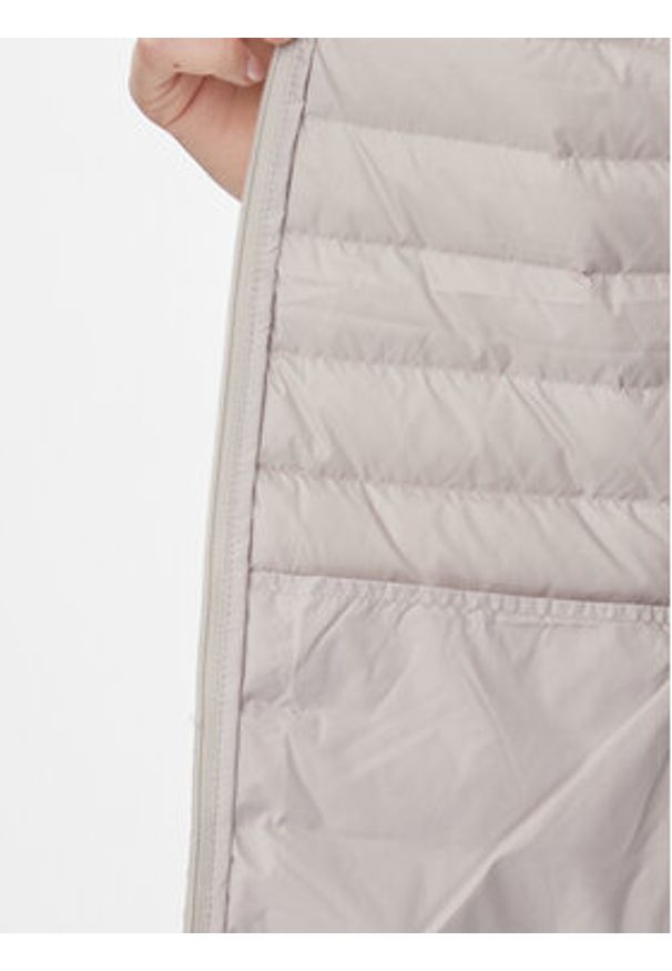 Calvin Klein Bezrękawnik Packable Super Lw Padded Vest K20K206325 Beżowy Slim Fit. Kolor: beżowy. Materiał: syntetyk. Długość rękawa: bez rękawów