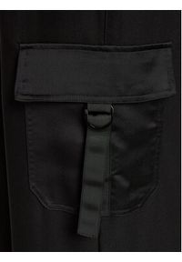 DKNY Spodnie materiałowe P3JKNV51 Czarny Straight Leg. Kolor: czarny. Materiał: syntetyk