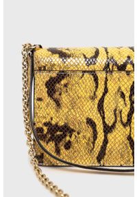Furla Torebka skórzana 1927. Kolor: żółty. Materiał: skórzane. Rodzaj torebki: na ramię #4