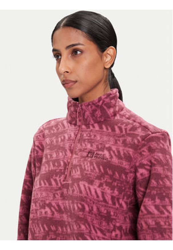 Jack Wolfskin Polar Big Sky A65449 Bordowy Relaxed Fit. Kolor: czerwony. Materiał: syntetyk