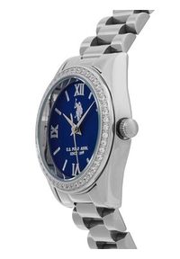 U.S. Polo Assn. Zegarek Melanie USP8460BL Srebrny. Kolor: srebrny #3