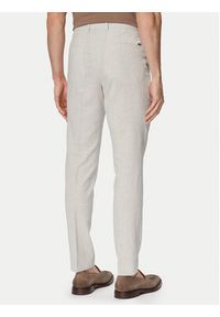 BOSS Spodnie materiałowe H-Genius-253 50561874 Szary Slim Fit. Kolor: szary. Materiał: wiskoza #2