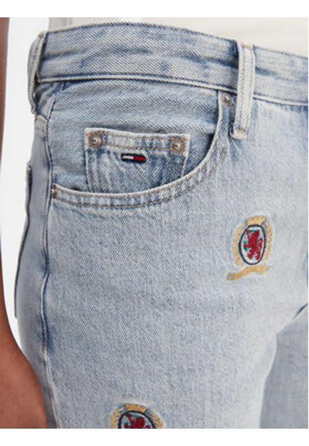 Tommy Jeans Jeansy Kira DW0DW22680 Niebieski Straight Fit. Kolor: niebieski