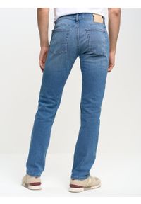 Big-Star - Spodnie jeans męskie dopasowane Terry 230. Kolor: niebieski. Styl: elegancki, sportowy #4