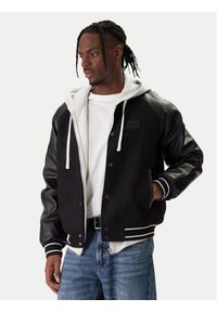 Tommy Jeans Kurtka bomber DM0DM22439 Czarny Regular Fit. Kolor: czarny. Materiał: syntetyk #1