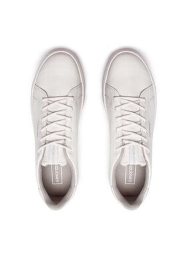 Jack & Jones Sneakersy Jfwtrent 12150725 Biały. Kolor: biały. Materiał: skóra