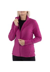 Bluza techniczna damska Viking Tesero Lady, polar. Kolor: różowy. Materiał: polar