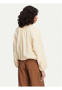 Marella Kurtka przejściowa Fico 2613041174 Écru Regular Fit. Kolor: kremowy. Materiał: wiskoza #5