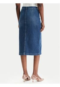 Liu Jo Spódnica jeansowa UA6259 D0275 Niebieski Regular Fit. Kolor: niebieski. Materiał: bawełna #4