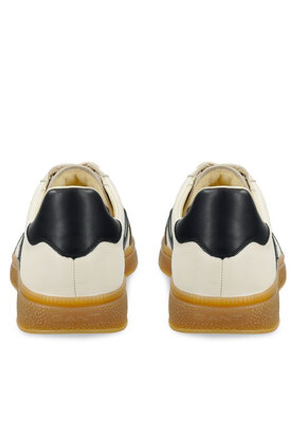 GANT - Gant Sneakersy 31631012 Écru. Materiał: skóra