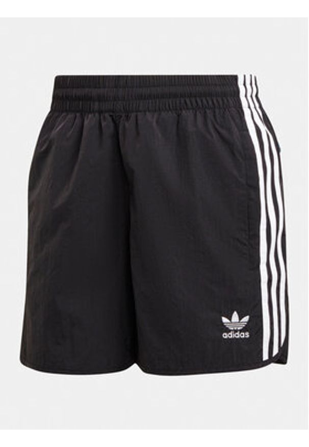 Adidas - adidas Szorty sportowe adicolor Classics HS2069 Czarny Regular Fit. Kolor: czarny. Materiał: syntetyk. Styl: sportowy