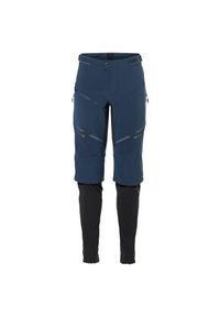 Vaude - Spodnie softshell VAUDE Virt. Kolor: niebieski. Materiał: softshell. Długość: długie. Sport: kolarstwo #1