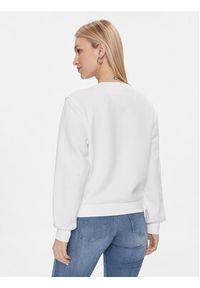 Guess Bluza W4RQ15 K9Z21 Biały Regular Fit. Kolor: biały. Materiał: bawełna