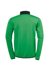 UHLSPORT - Bluza piłkarska męska Uhlsport Offense 23 1/4 zip. Kolor: biały, zielony, czarny, wielokolorowy. Sport: piłka nożna