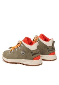 Timberland Trzewiki Sprint Trekker Mid TB0A68BC9911 Zielony. Kolor: zielony. Materiał: nubuk, skóra #5