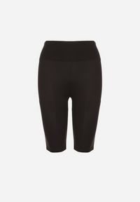 Born2be - Czarne Casualowe Szorty Typu Kolarki Lidessa. Okazja: na co dzień. Kolor: czarny. Materiał: materiał. Sezon: lato. Styl: casual #4
