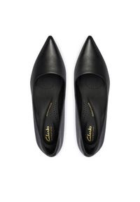 Clarks Czółenka Zarey Court 26183156 Czarny. Kolor: czarny. Materiał: skóra #4