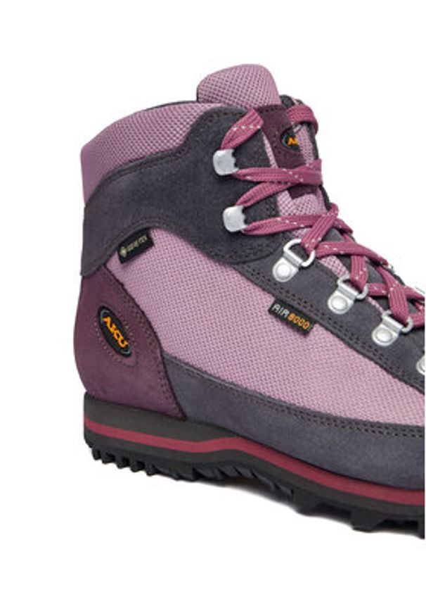 Aku Trekkingi Ultralight Micro Gtx GORE-TEX 365.10 Różowy. Kolor: różowy. Materiał: zamsz, skóra. Wzór: kolorowy