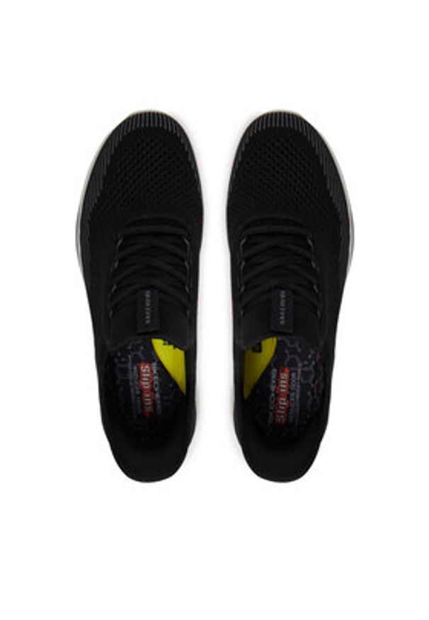 skechers - Skechers Sneakersy Slip-ins RF: Slade - Quinto 210810/BLK Czarny. Kolor: czarny. Materiał: materiał