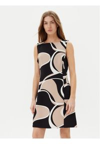 DKNY Sukienka koktajlowa DD5N3H47 Czarny Regular Fit. Kolor: czarny. Materiał: syntetyk. Styl: wizytowy