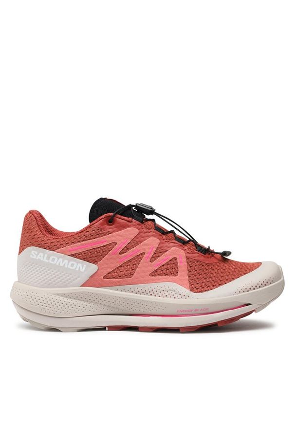 salomon - Buty do biegania Salomon. Kolor: czerwony