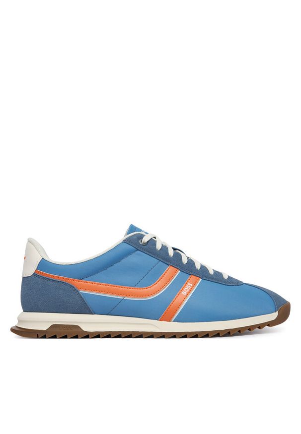 Sneakersy BOSS. Kolor: niebieski