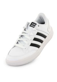 Męskie Sneakersy Adidas Cloudfoam - Komfort i Styl. Kolor: czarny, fioletowy, wielokolorowy. Materiał: skóra, syntetyk. Model: Adidas Cloudfoam #1