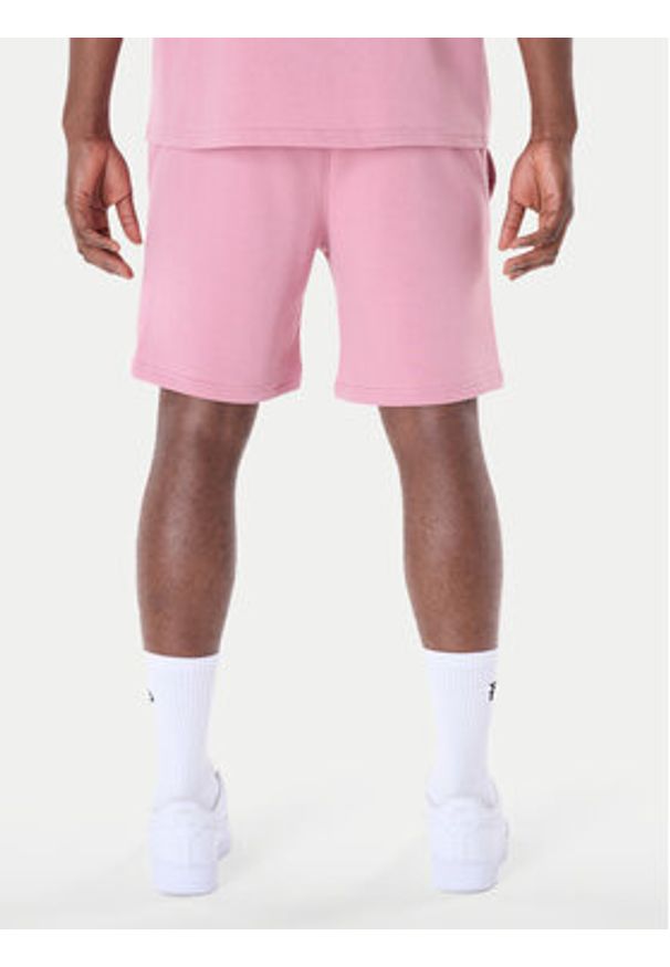 New Era Szorty sportowe New York Yankees MLB League Essential 60596183 Różowy Regular Fit. Kolor: różowy. Materiał: bawełna. Styl: sportowy