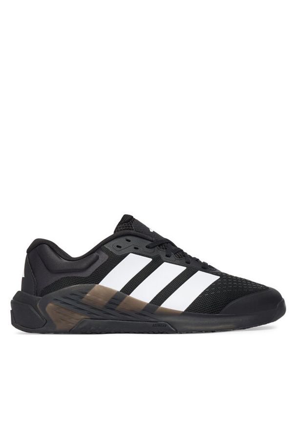 Adidas - adidas Buty na siłownię Dropset 4 JR4671 Czarny. Kolor: czarny. Materiał: materiał. Sport: fitness