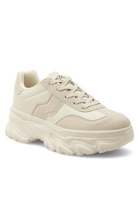 DeeZee Sneakersy AARNA WAG1370802A Beżowy. Kolor: beżowy. Materiał: materiał #5
