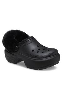 Crocs Klapki Stomp Lined Clog 208546 Czarny. Kolor: czarny