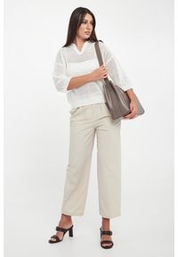 Sweter damski z kołnierzem polo PESERICO. Typ kołnierza: polo #3