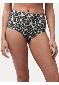 Chantelle Figi klasyczne z wysokim stanem Soft Stretch C11D70 Szary. Stan: podwyższony. Kolor: szary. Materiał: syntetyk