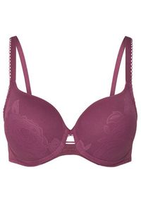 Triumph Biustonosz z fiszbiną Wild Rose Sensation 10205990 Fioletowy. Kolor: fioletowy. Materiał: syntetyk #4