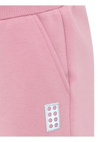 LEGO Spodnie dresowe 11010501 Różowy Regular Fit. Kolor: różowy. Materiał: wiskoza