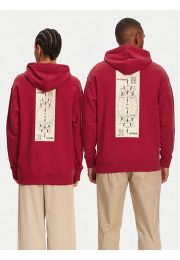 Puma Bluza Unisex Harry Potter 630093 Czerwony Relaxed Fit. Kolor: czerwony. Materiał: bawełna